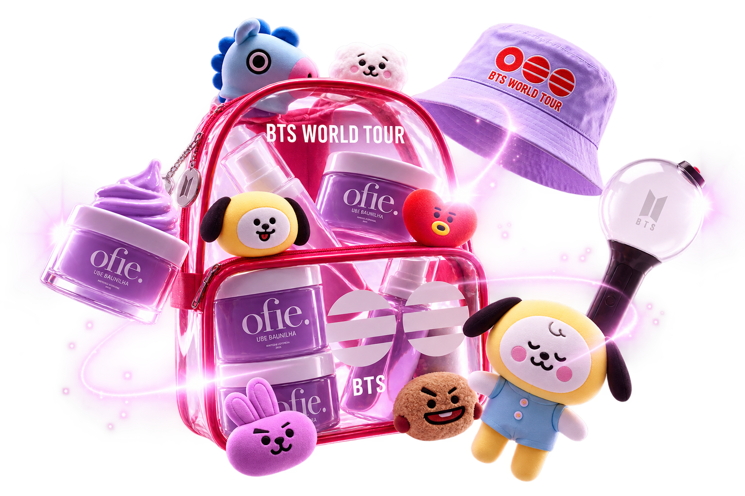 Kit BTS + UBE Baunilha